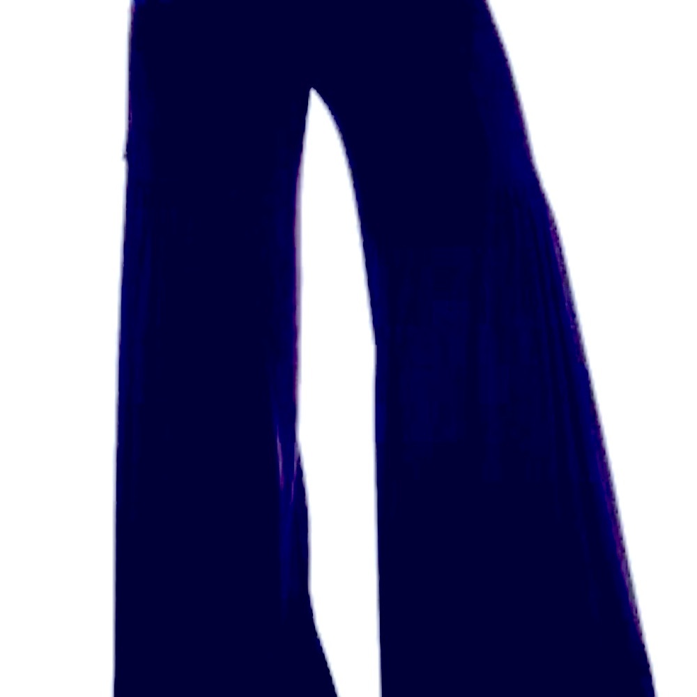Palazzo pants flared  fitted  sz  M